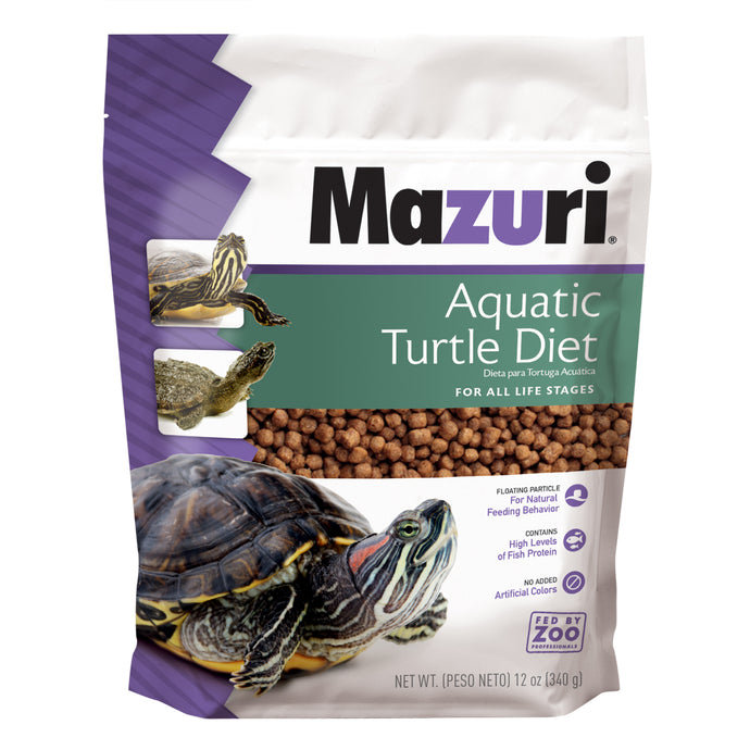 Aquatic Turtle Diet 12 oz bag front