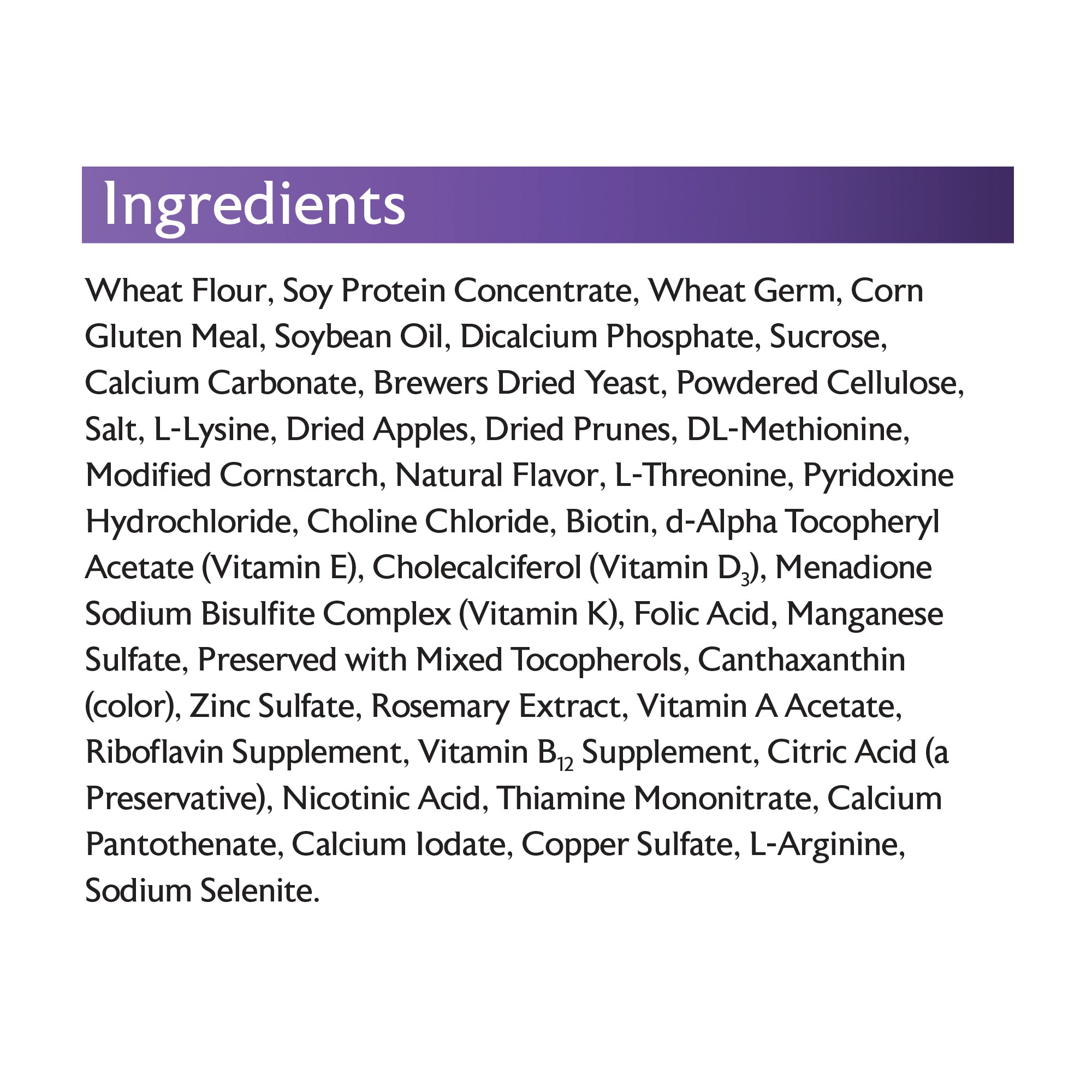 Mazuri Softbill Diet Ingredients