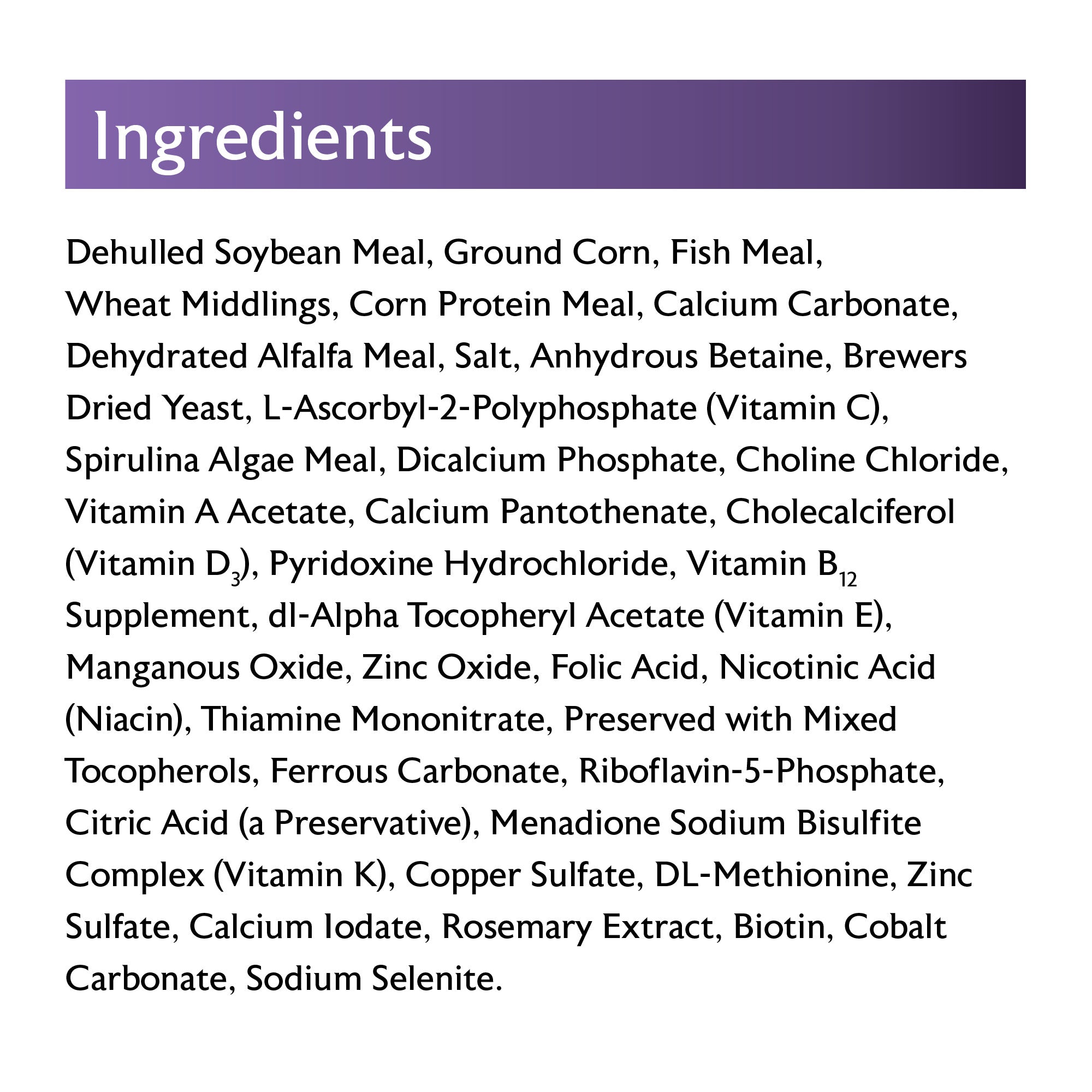 koi pond nuggets ingredients