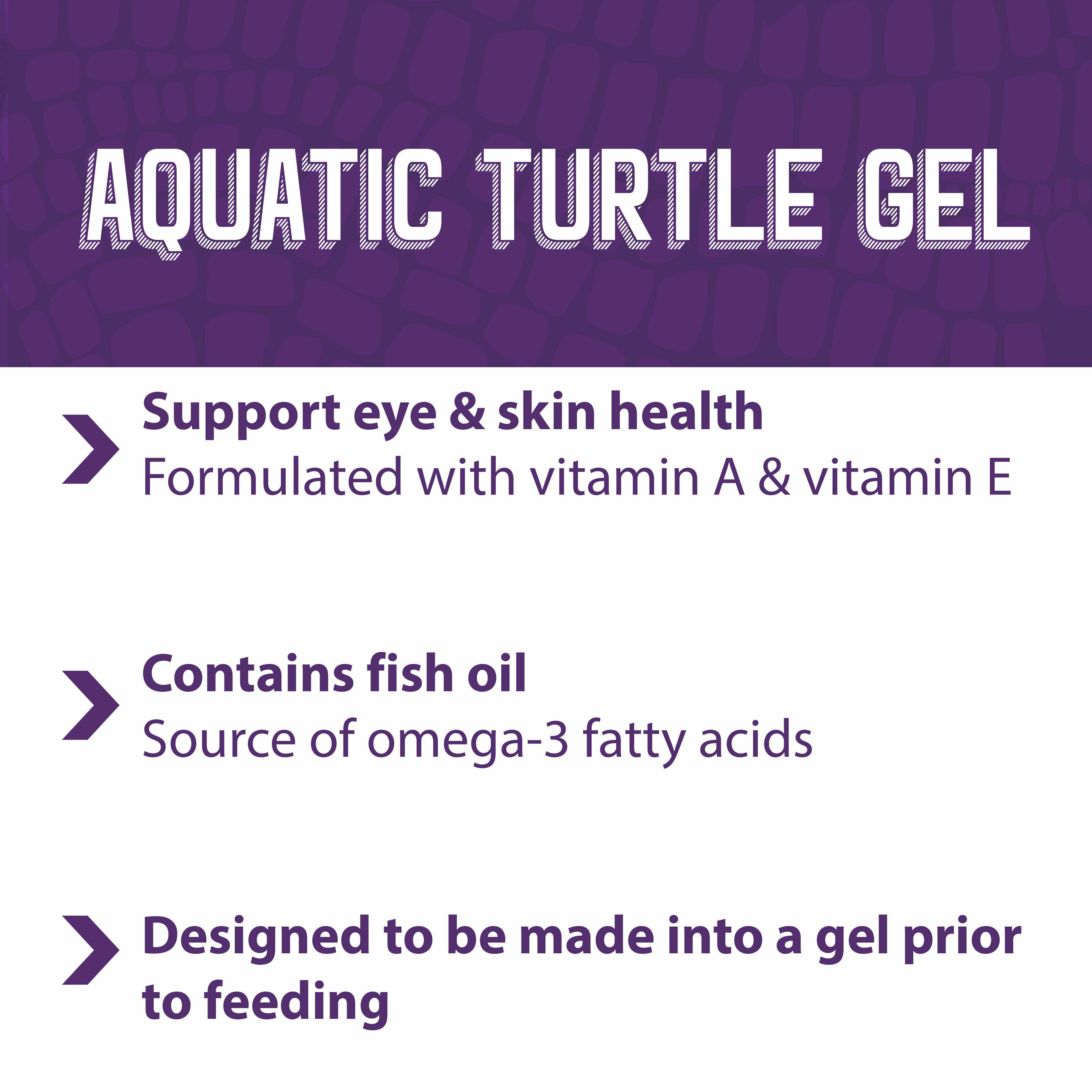 Aquatic Turtle Gel supports skin & eye health