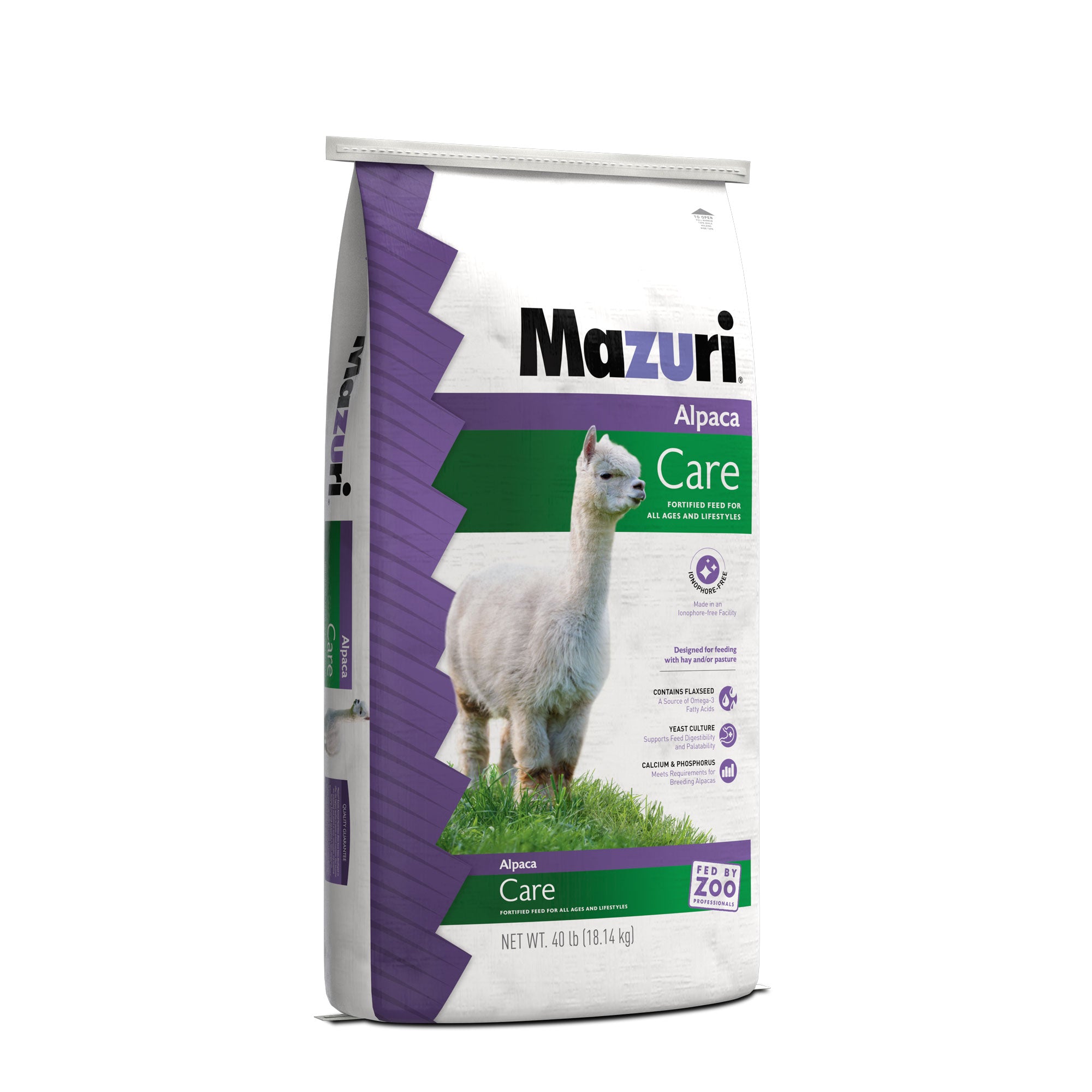 Alpaca Care Crumbles bag front and gusset