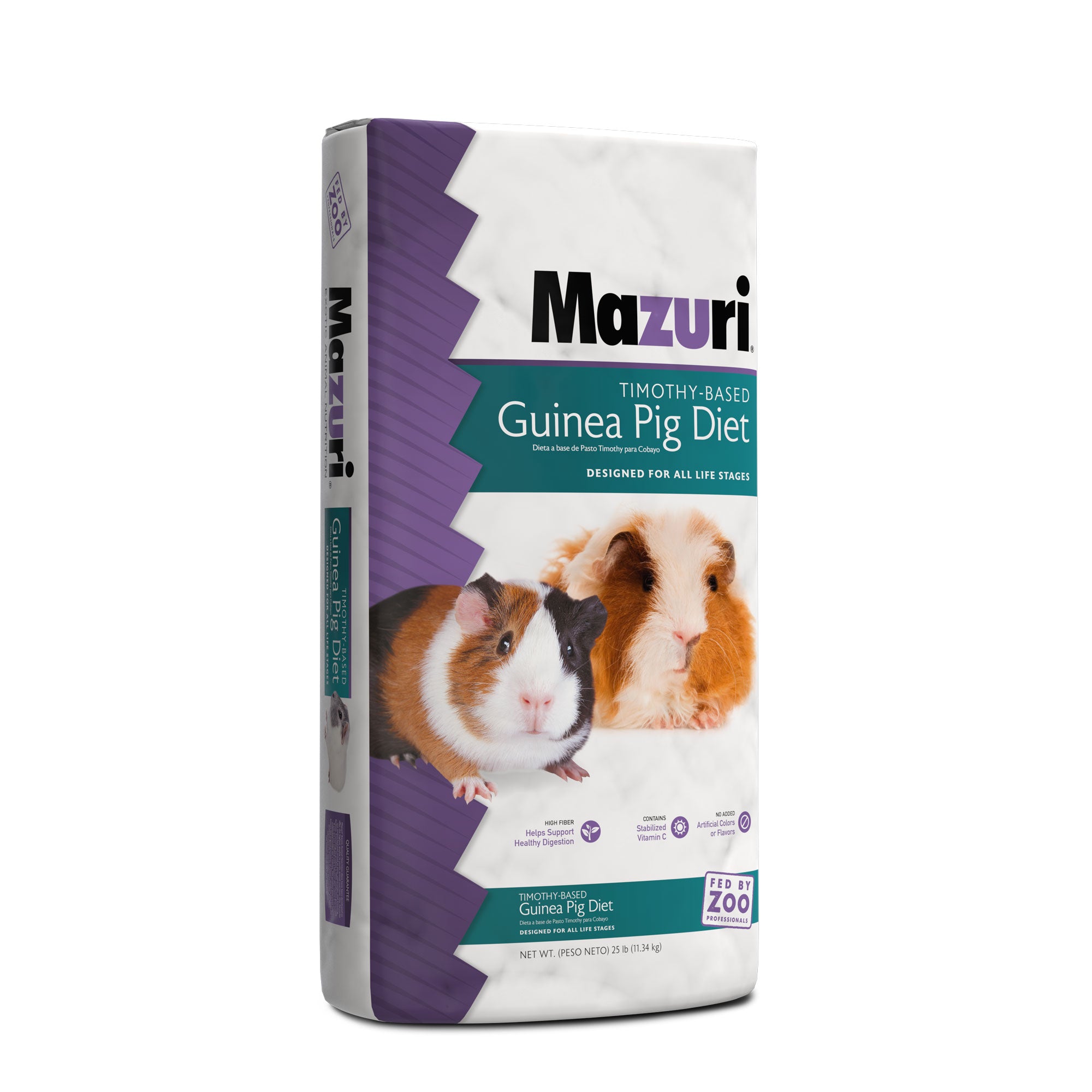 Mazuri Timothy-Based Guinea Pig large bag front