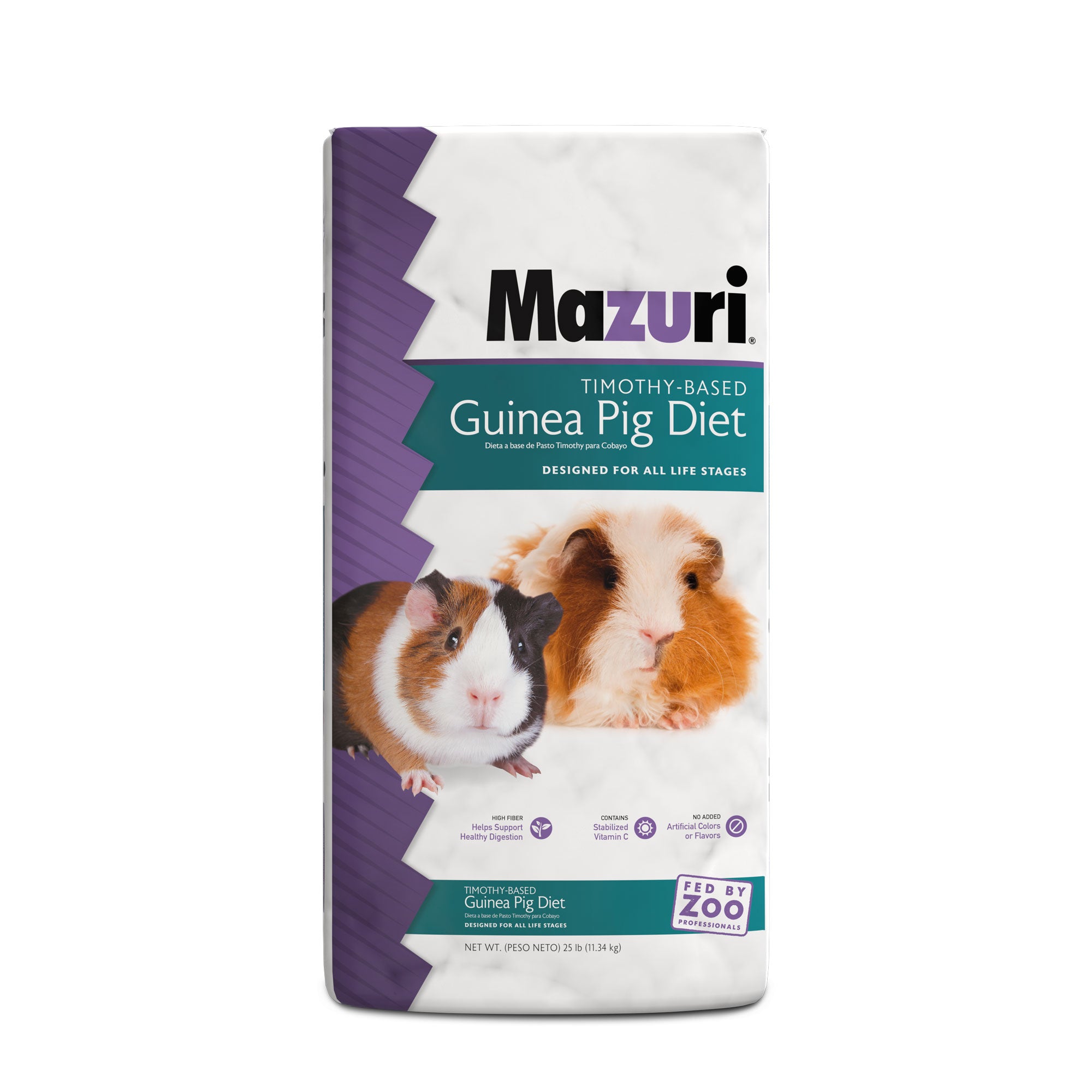 Mazuri Timothy-Based Guinea Pig large bag front