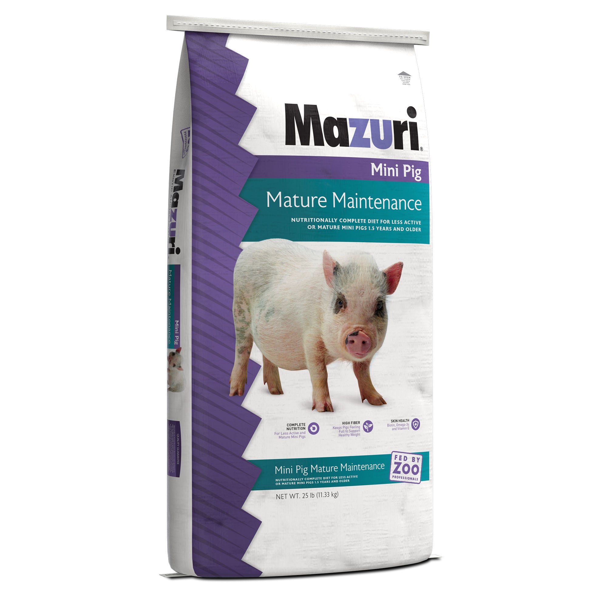 Mini Pig Mature Maintenance bag front and gusset