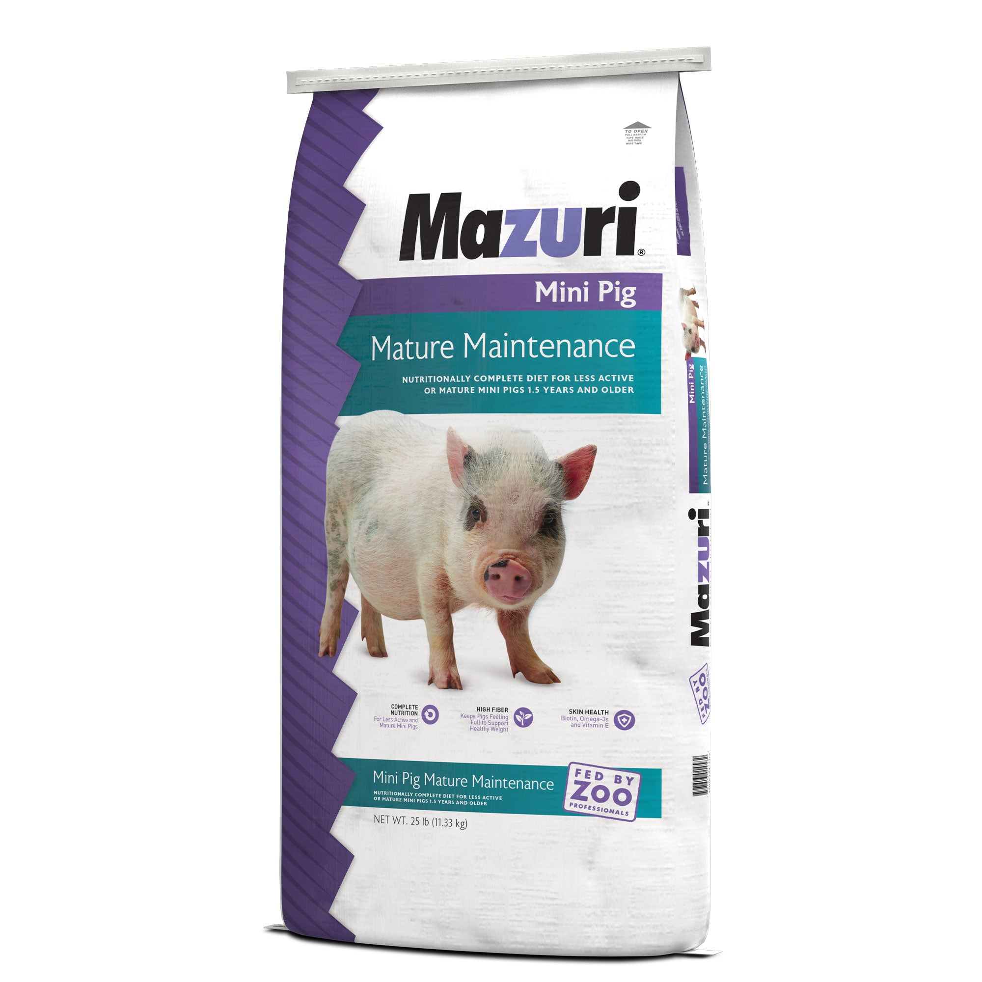 Mini Pig Mature Maintenance bag front and gusset