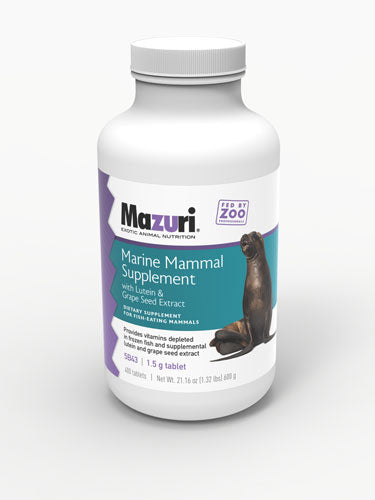 Mazuri® Marine Mammal Supplement with Lutein & Grape Seed Extract