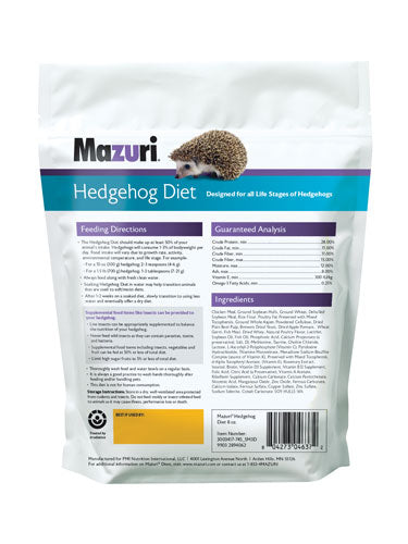 Mazuri® Hedgehog Diet