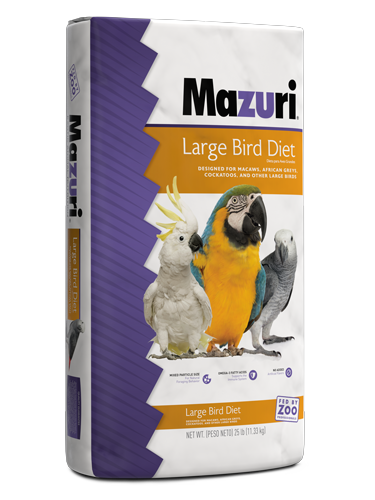 Large Bird Diet 25 lb bag gusset