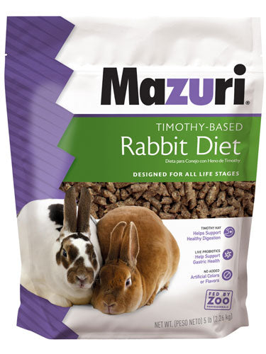 Mazuri® Timothy-Hay Based Rabbit Diet