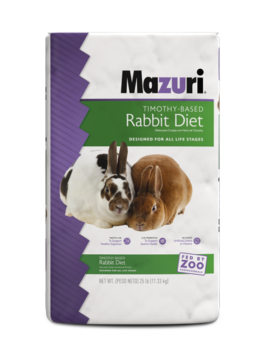 Mazuri® Timothy-Hay Based Rabbit Diet