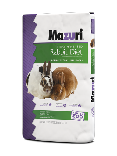 Mazuri® Timothy-Hay Based Rabbit Diet