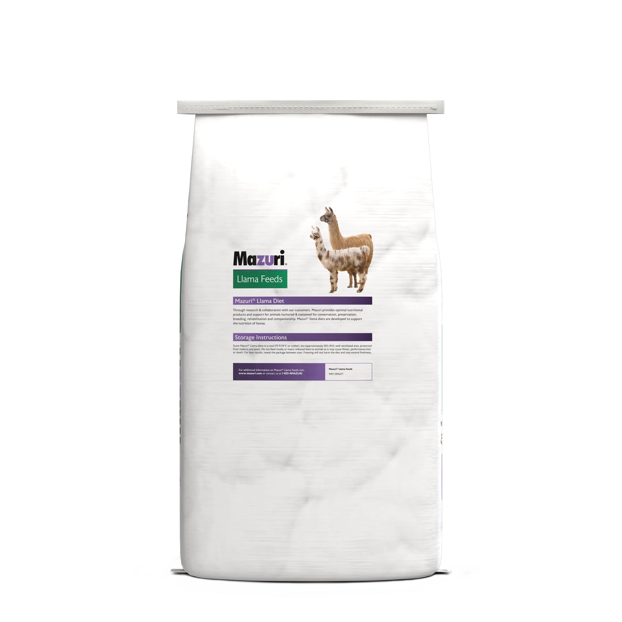 Llama Diet bag back