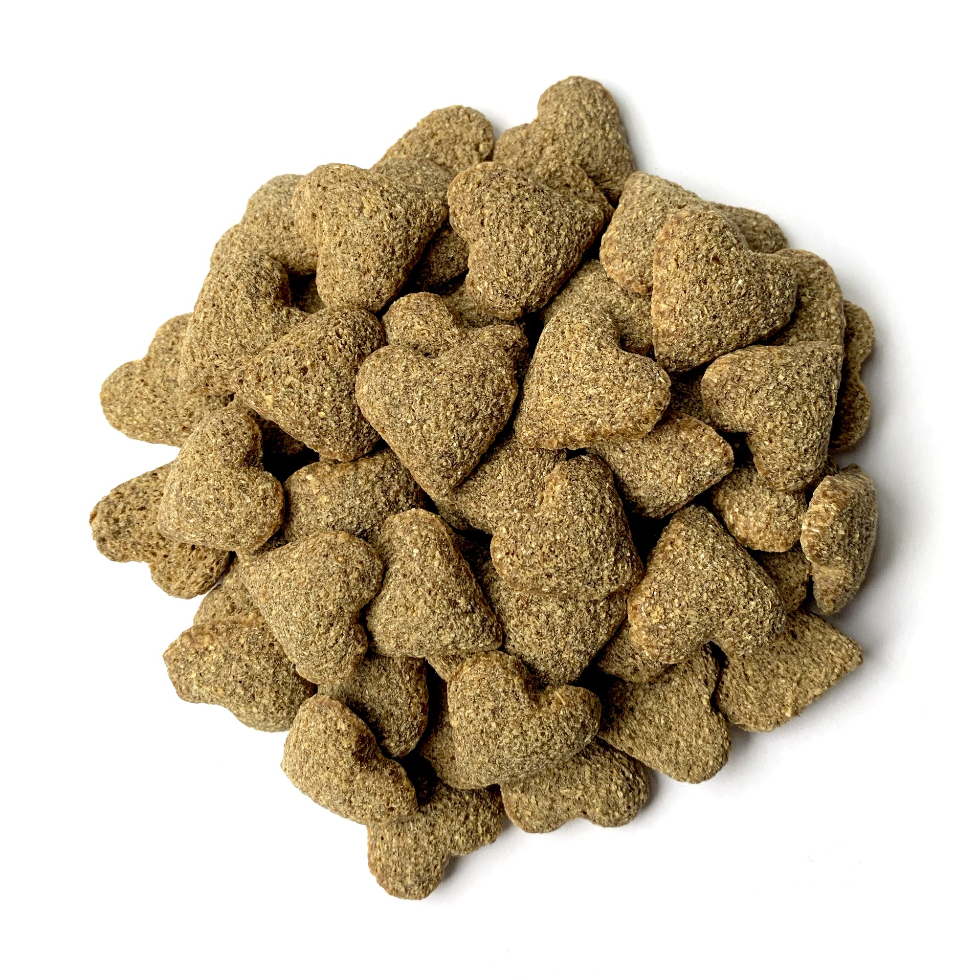 Mazuri Mini Pig Treats heart shaped extruded particle