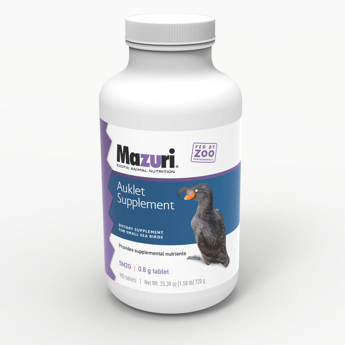 Auklet supplement bottle front