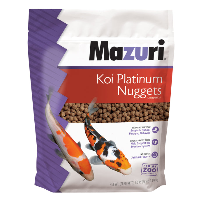 Koi Platinum Nuggets 3.5 lb bag front