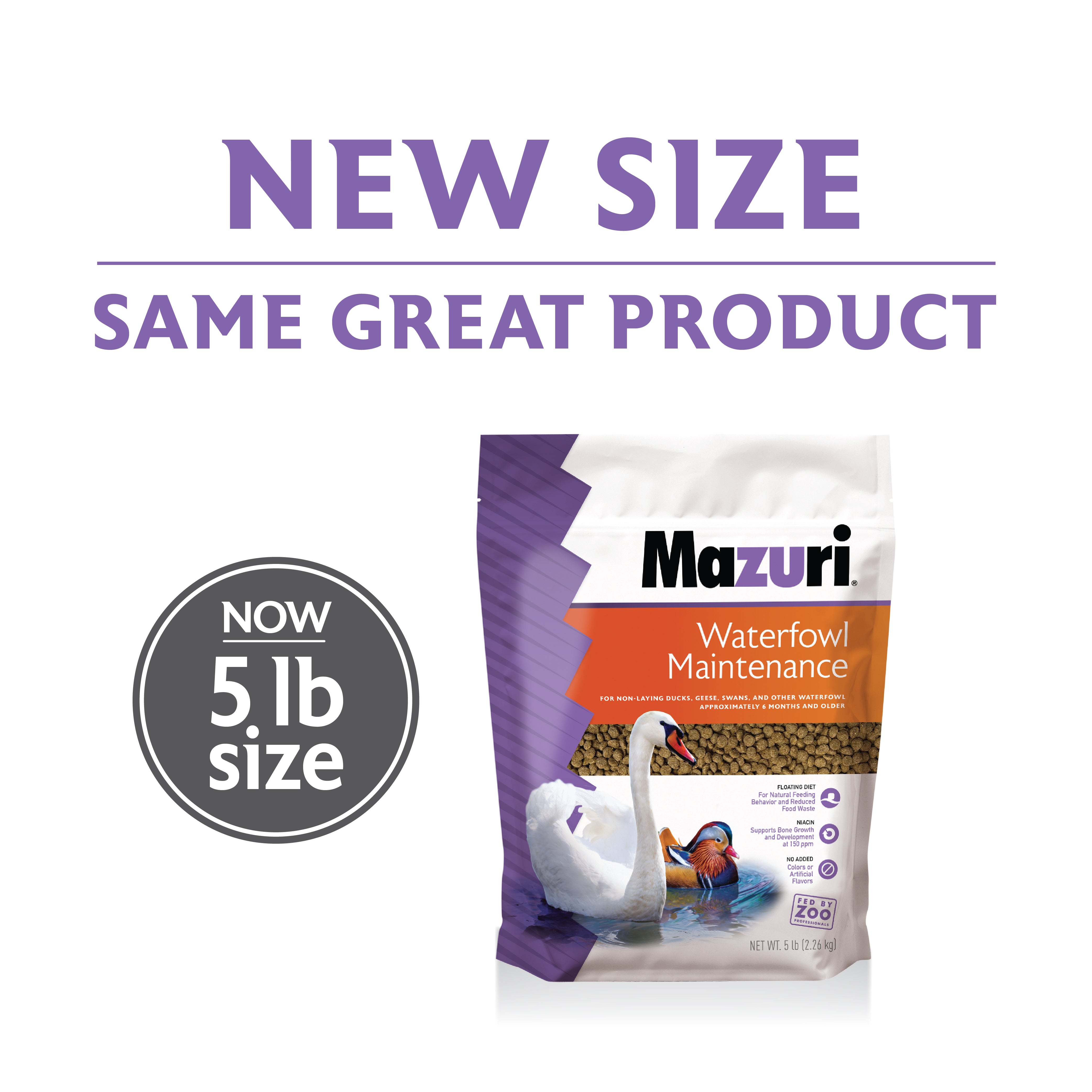 Mazuri Waterfowl Maintenance 50 lb