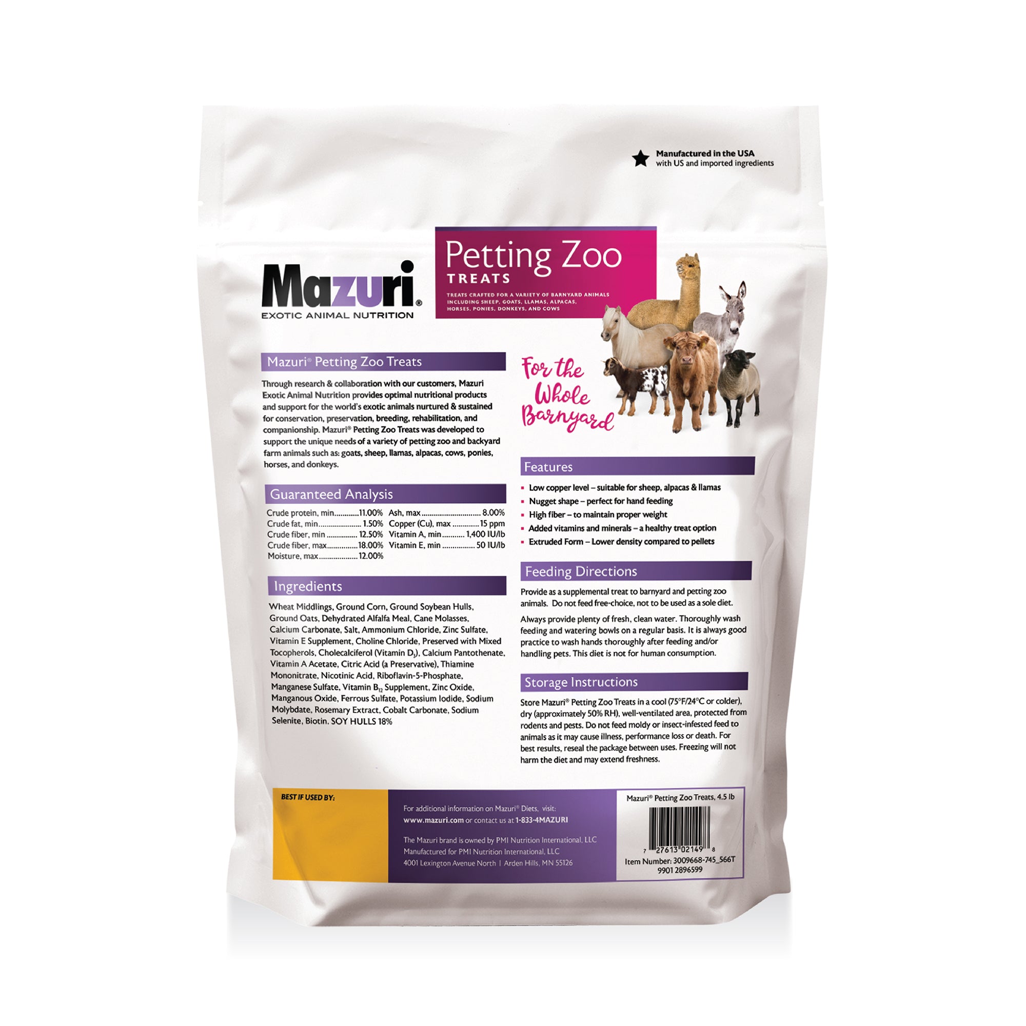 Mazuri® Petting Zoo Treats