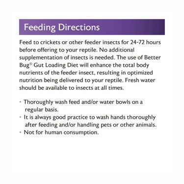 Mazuri® Better Bug® Gut Loading Diets