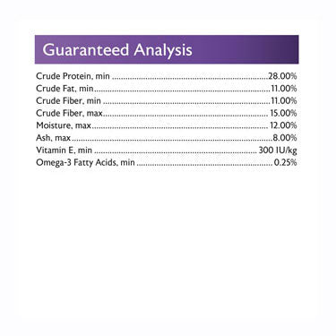 Hedgehog diet guaranteed analysis