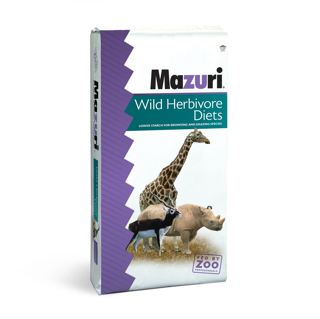 Mazuri® Wild Herbivore Hi-Fiber Diet (Cube) Mazuri® Wild Herbivore Hi-Fiber Diet (Cube)