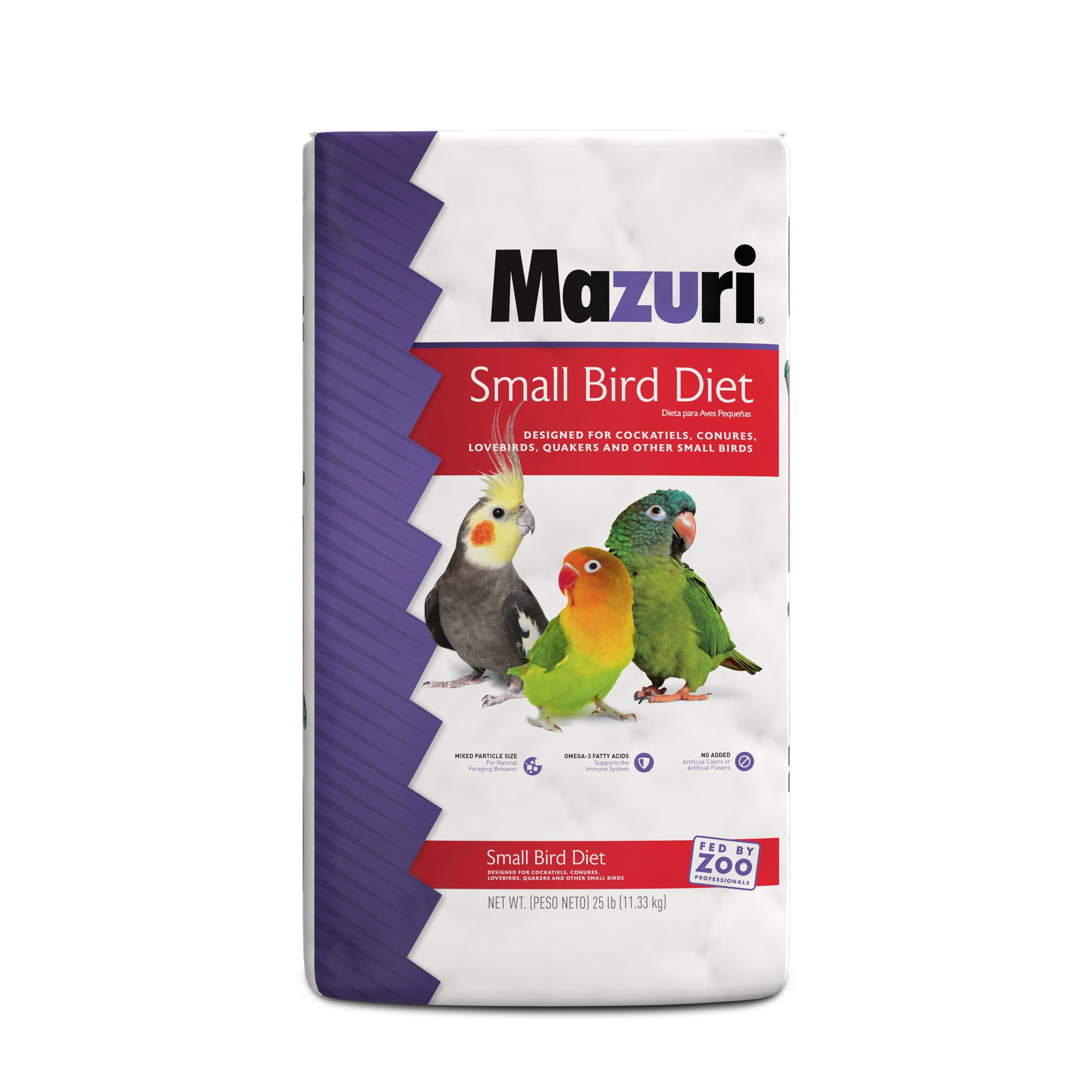 Small Bird Diet 25 lb bag