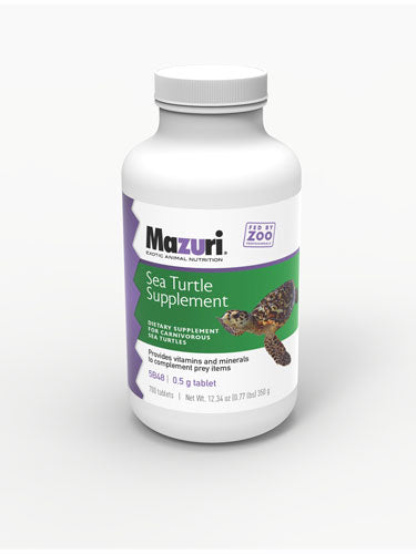 Turtle Supplement Mazuri® Sea Turtle Supplements 0.5 g